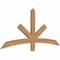Ekena Millwork Alberta Smooth Timber Gable Bracket, Western Red Cedar, 60"W x 27"H x 1 1/2"D x 3 1/2"F, 11/12 Pitch GBW060X27X0204ALB00SWR - alternate 3